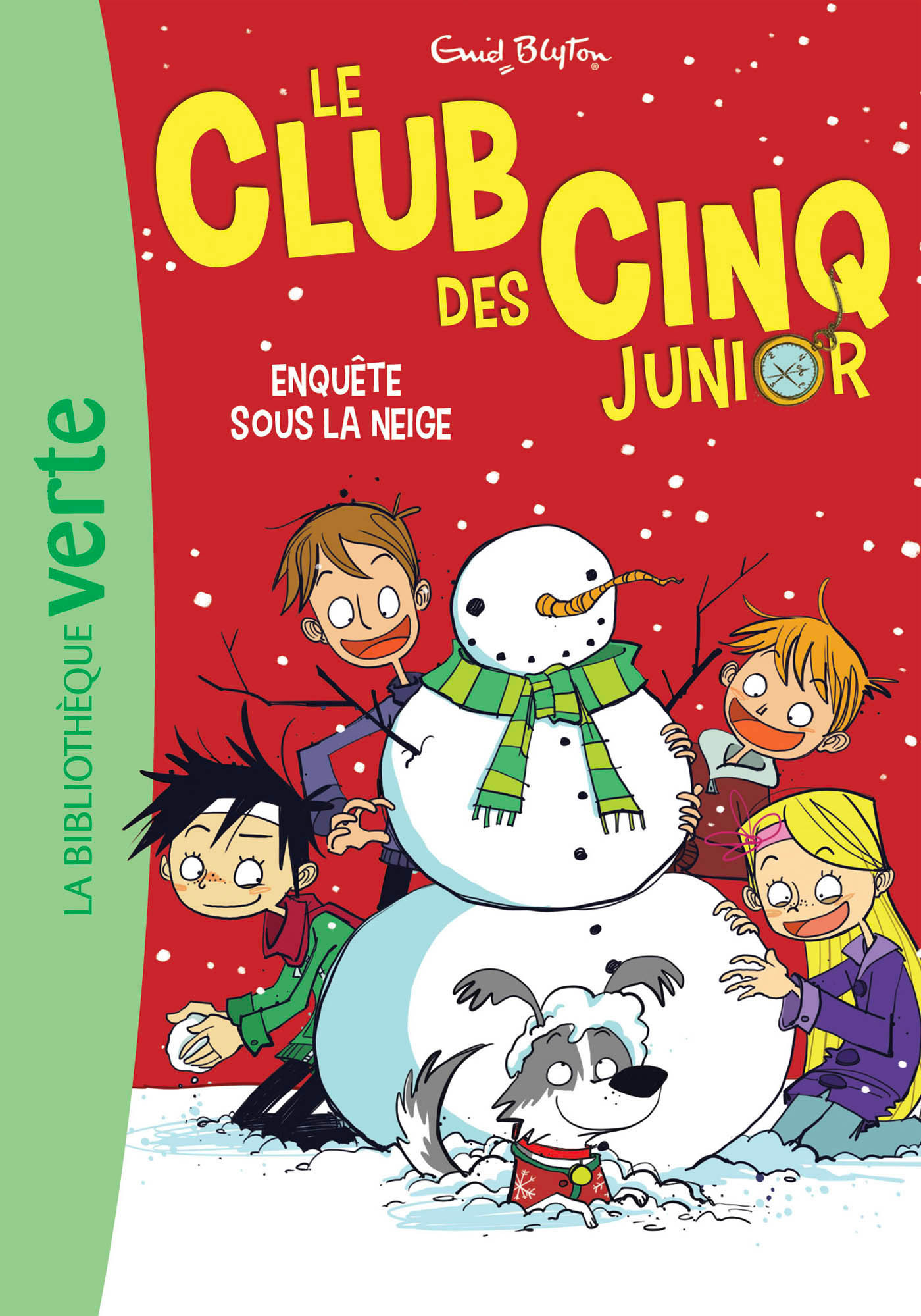 Le Club Des Cinq Junior - T08 - Le Club Des Cinq Junior 08 - Enquete Sous La Neige