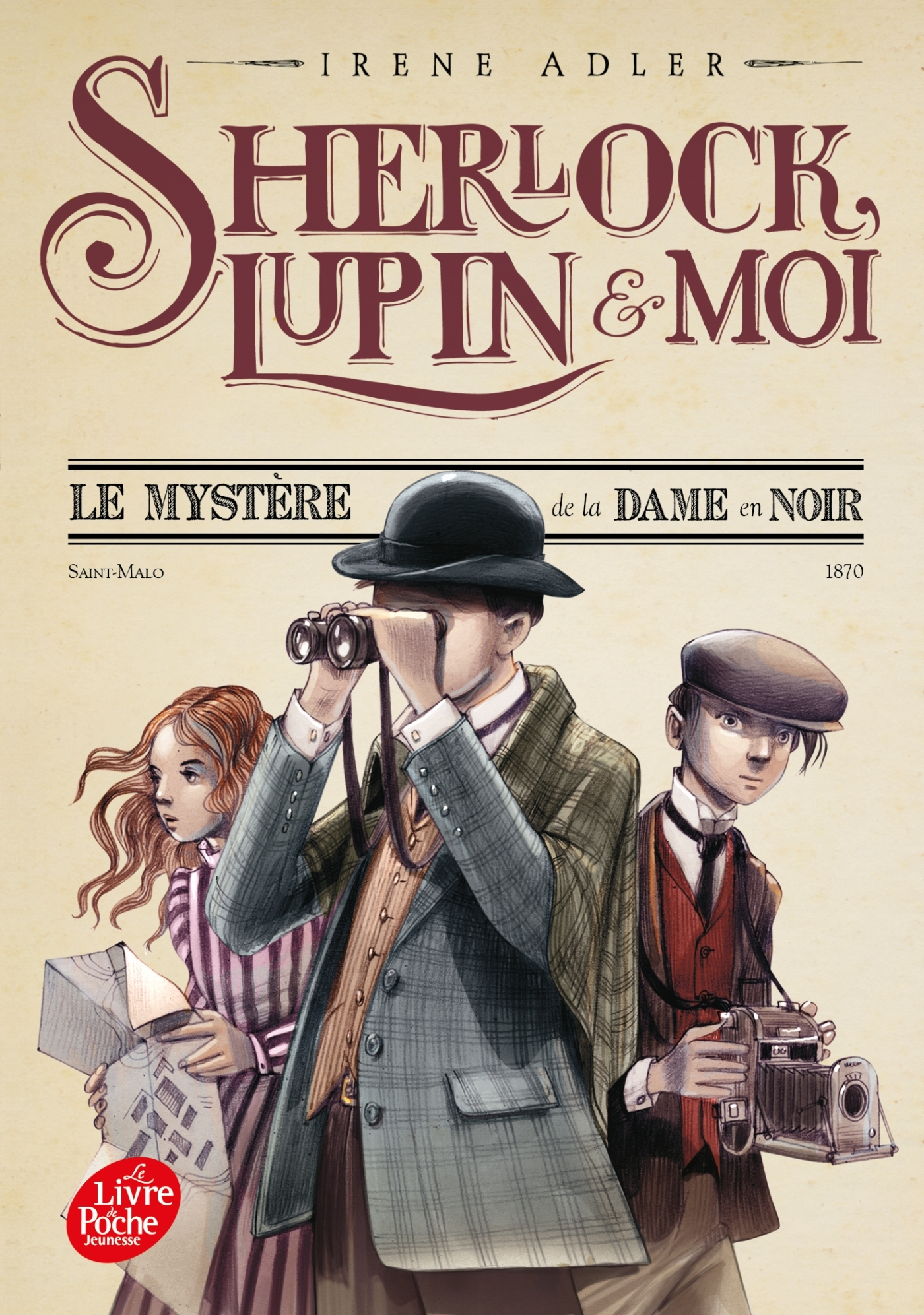 Sherlock, Lupin Et Moi - Tome 1 - Le Mystere De La Dame En Noir                                     