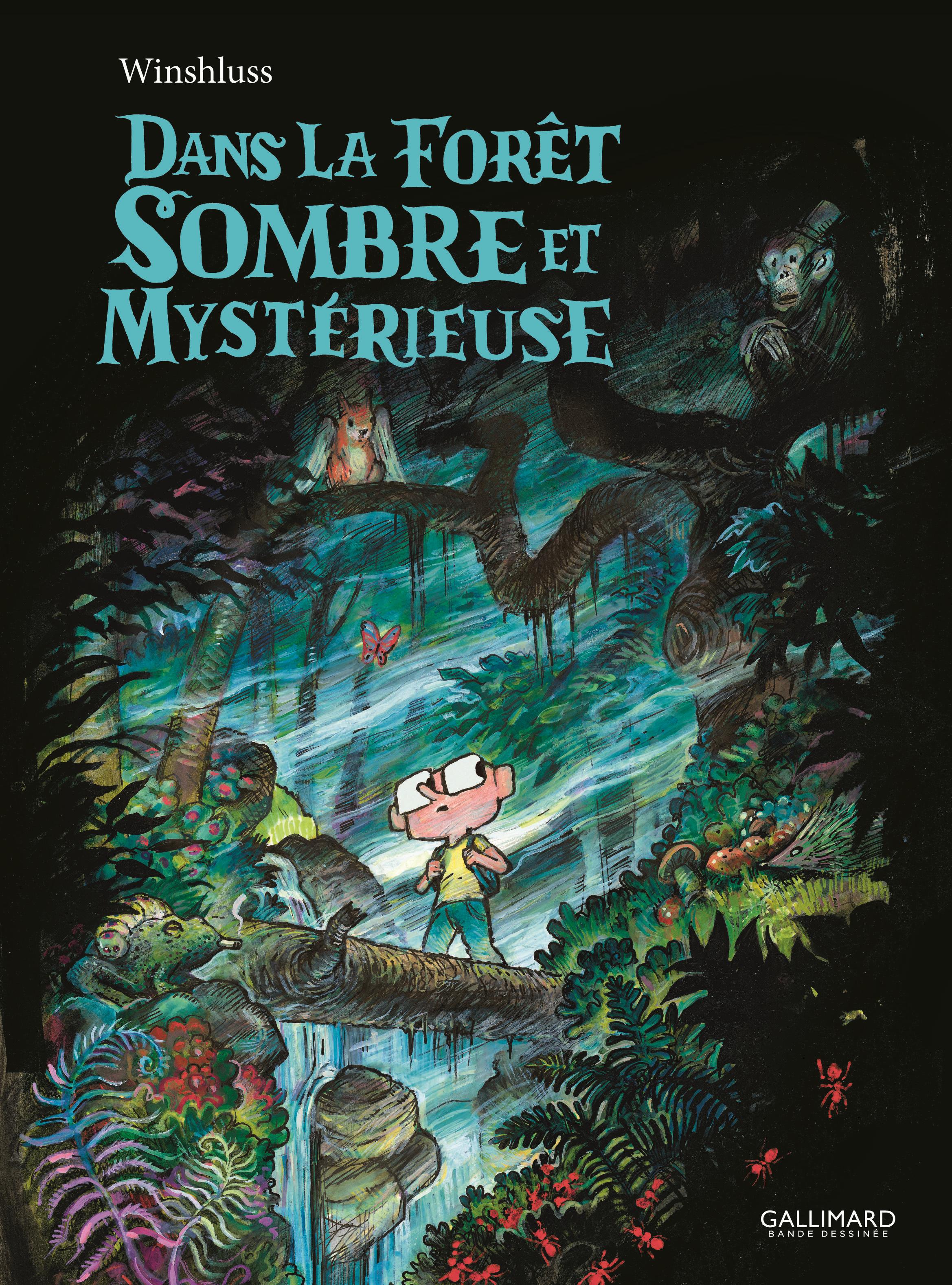 Dans La Foret Sombre Et Mysterieuse