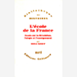 L'Ecole De La France - Essais Sur La Revolution. L'Utopie Et L'Enseignement