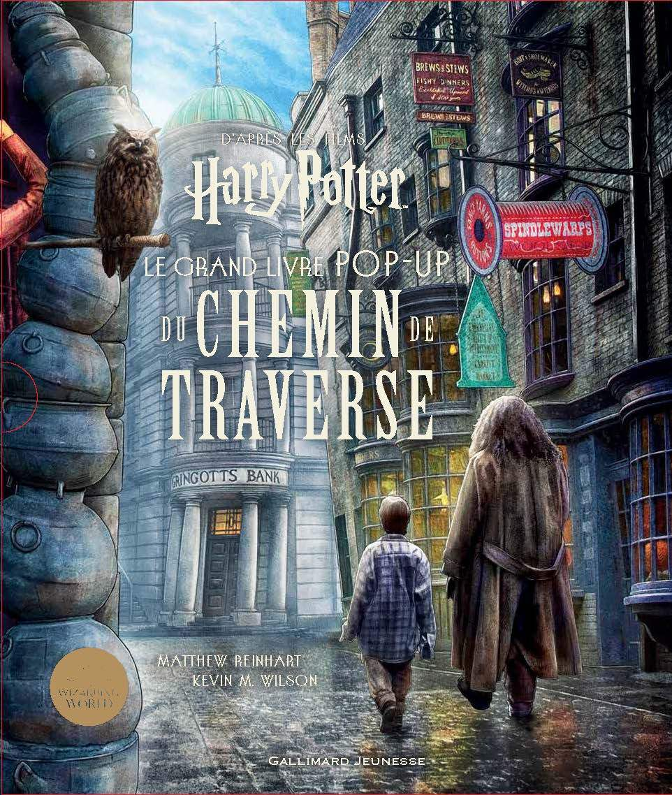 HARRY POTTER : LE GRAND LIVRE POP-UP DU CHEMIN DE TRAVERSE                                          