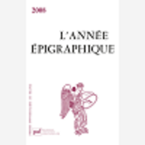 Annee Epigraphique Vol. 2008