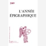 Annee Epigraphique Vol. 2009