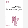 Annee Epigraphique Vol. 2010