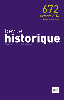 Revue Historique 2014, N  672