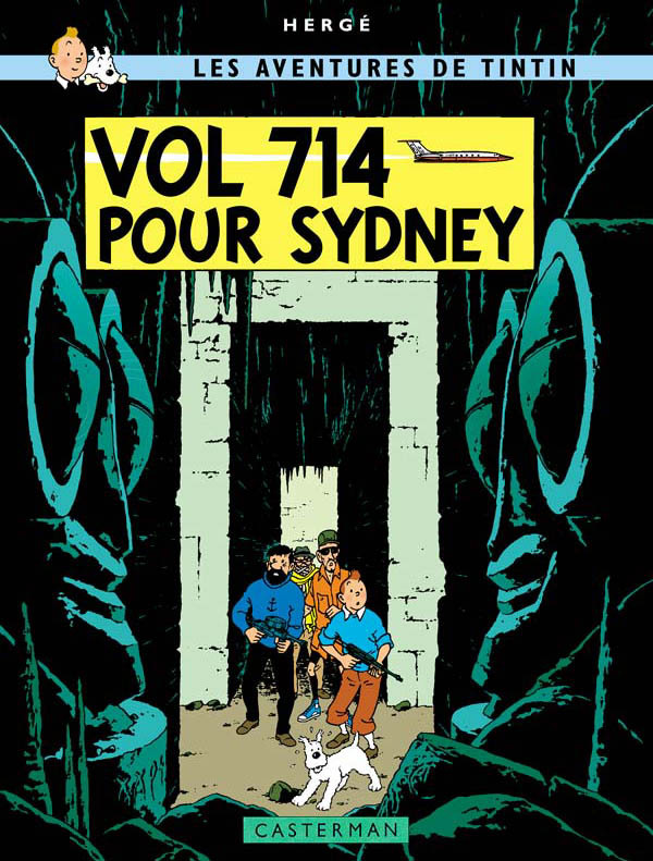 Tintin, Les Petits Formats Couleurs - T22 - Vol 714 Pour Sydney - Tintin T22