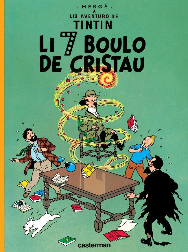 Tintin - T13 - Les 7 Boules De Cristal - En Provencal
