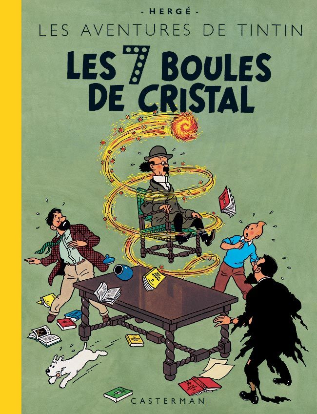 Tintin, Les Fac-Similes Couleurs - T13 - Les 7 Boules De Cristal