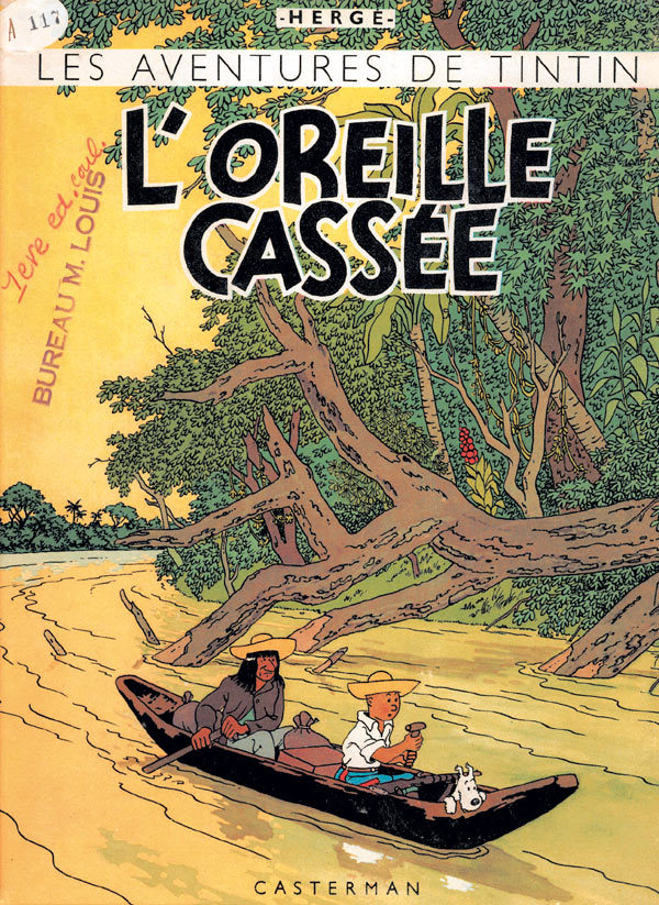 Tintin, Les Fac-Similes Couleurs - T06 - L' Oreille Cassee