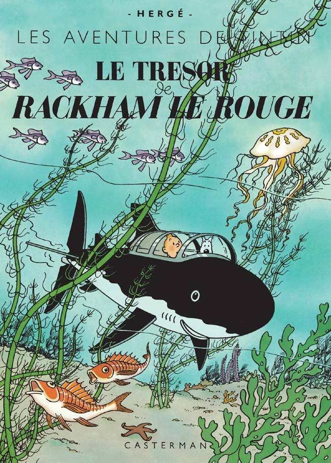 Tintin, Les Fac-Similes Couleurs - T12 - Le Tresor De Rackham Le Rouge
