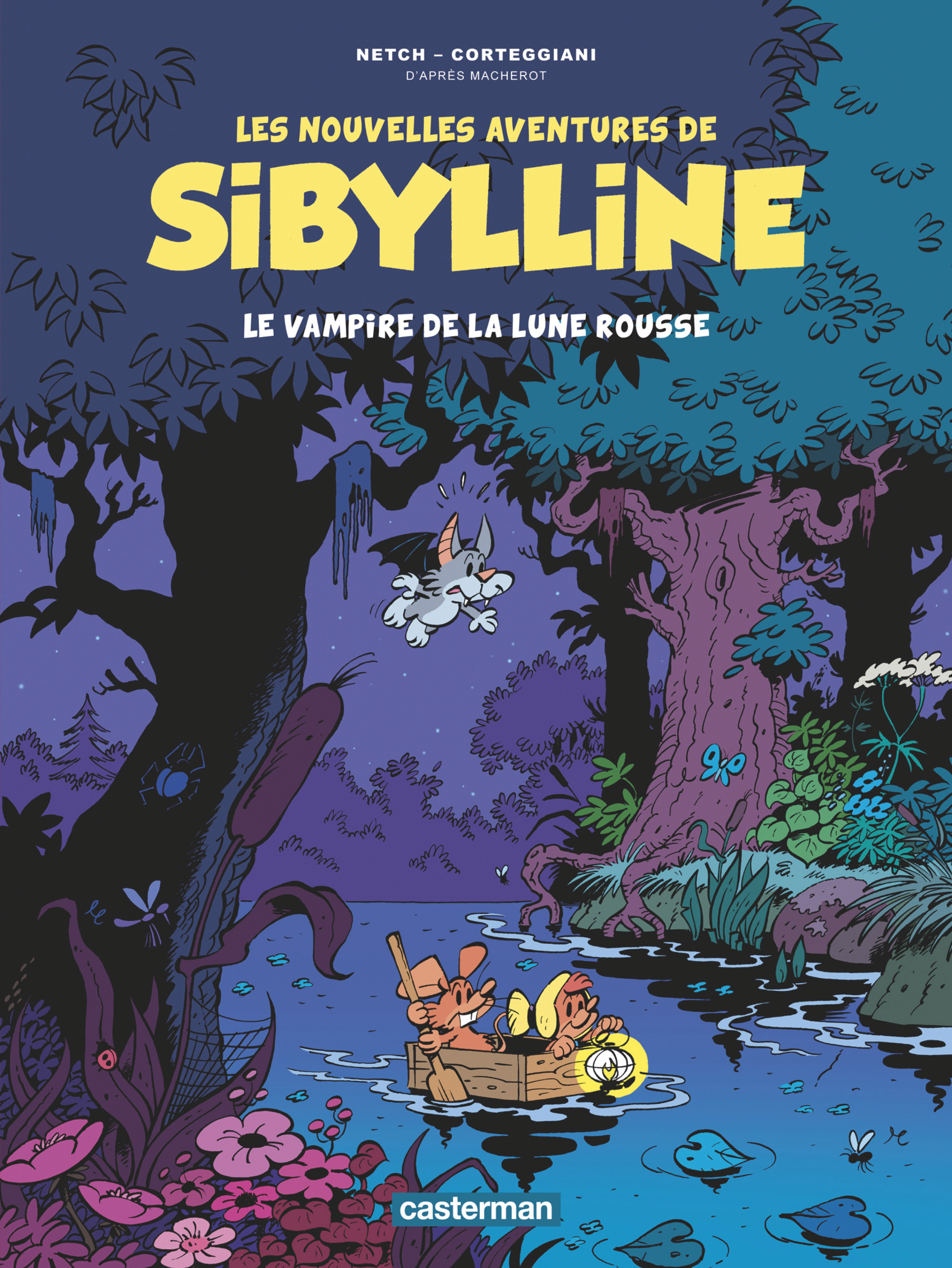 Les Nouvelles Aventures De Sibylline - T02 - Le Vampire De La Lune Rousse