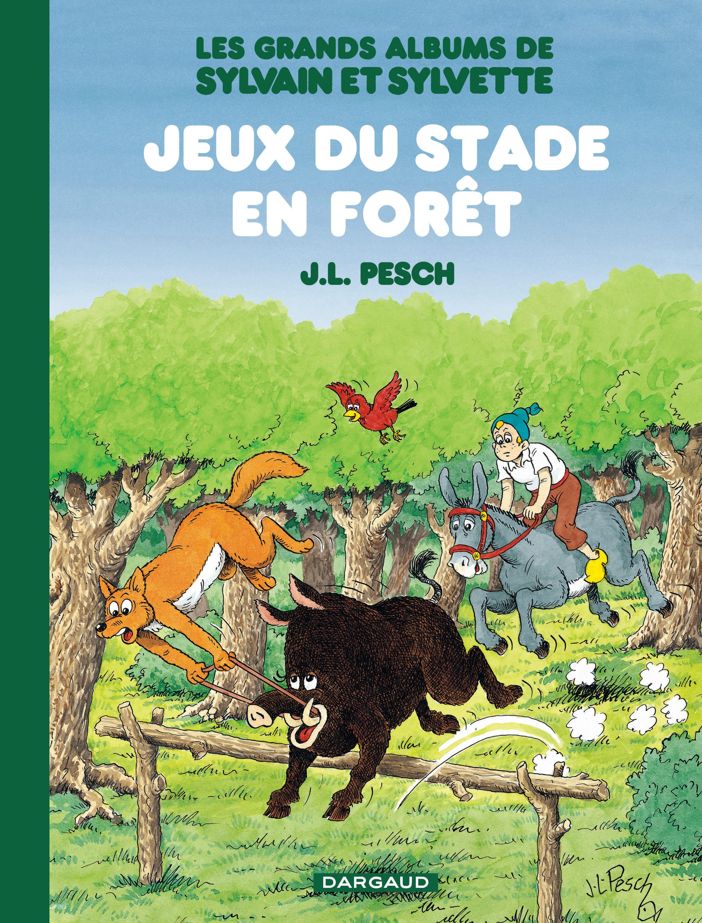 Les Grands Albums De Sylvain Et Sylvette - Tome 2 - Jeux Du Stade En Foret