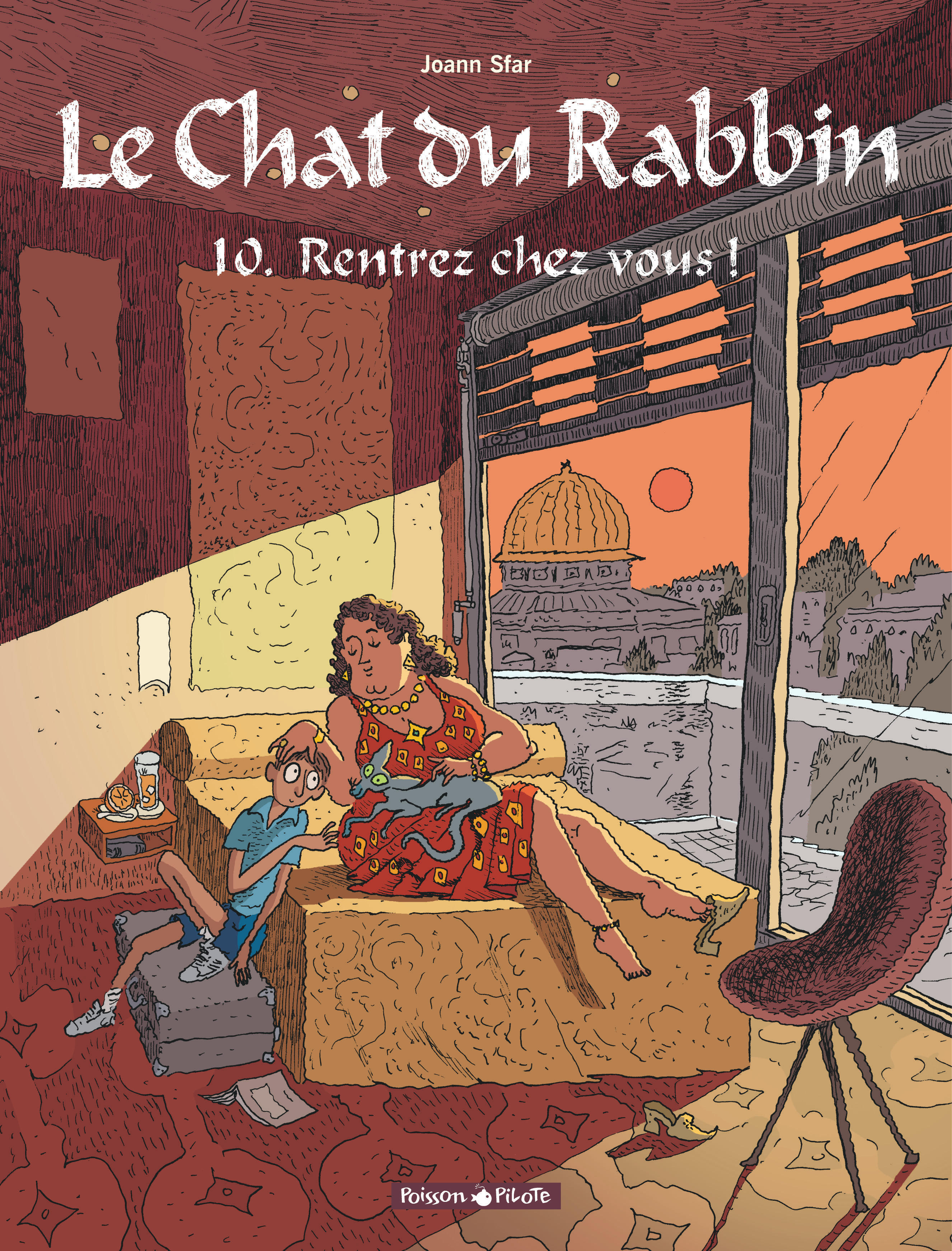 Le Chat Du Rabbin  - Tome 10 - Rentrez Chez Vous !