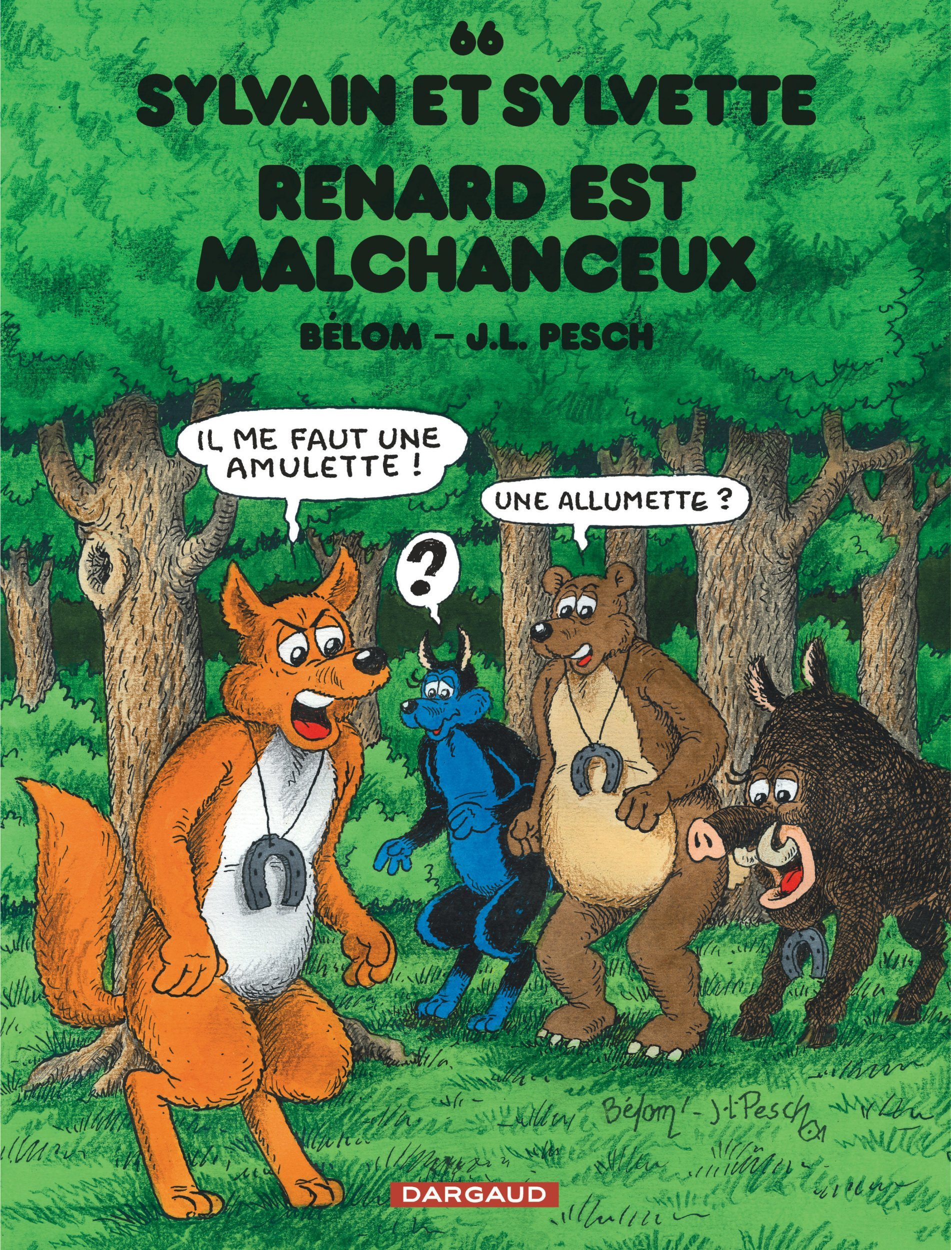 Sylvain Et Sylvette - Tome 66 - Renard Est Malchanceux