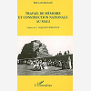 Travail De Memoire Et Construction Nationale Au Mali