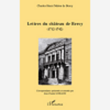 Lettres Du Chateau De Bercy (1712-1742)