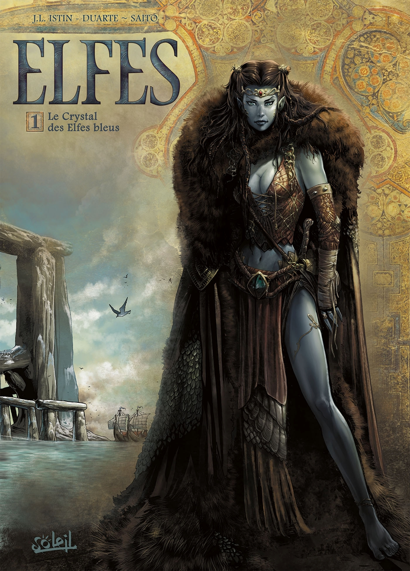 Elfes T01 - Le Crystal Des Elfes Bleus