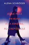 Jeune Fille En Bleu A La Fenetre, Au Crepuscule                                                     