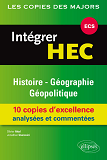 Integrer Hec-Ecs : Histoire-Geographie Et Geopolitique