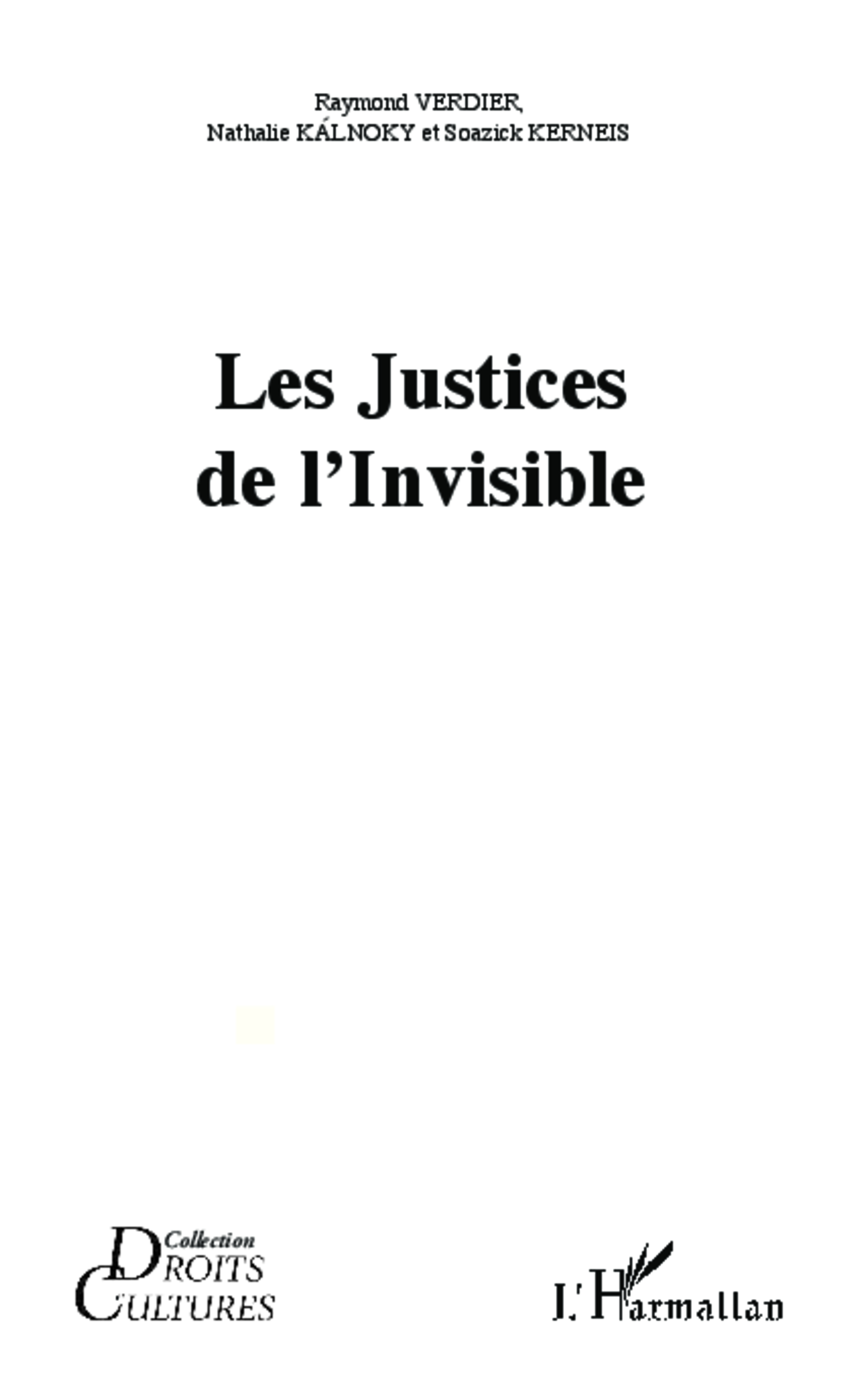 Les Justices De L'Invisible - (Dvd Inclus)