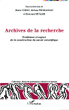 Archives De La Recherche - Problemes Et Enjeux De La Construction Du Savoir Scientifique