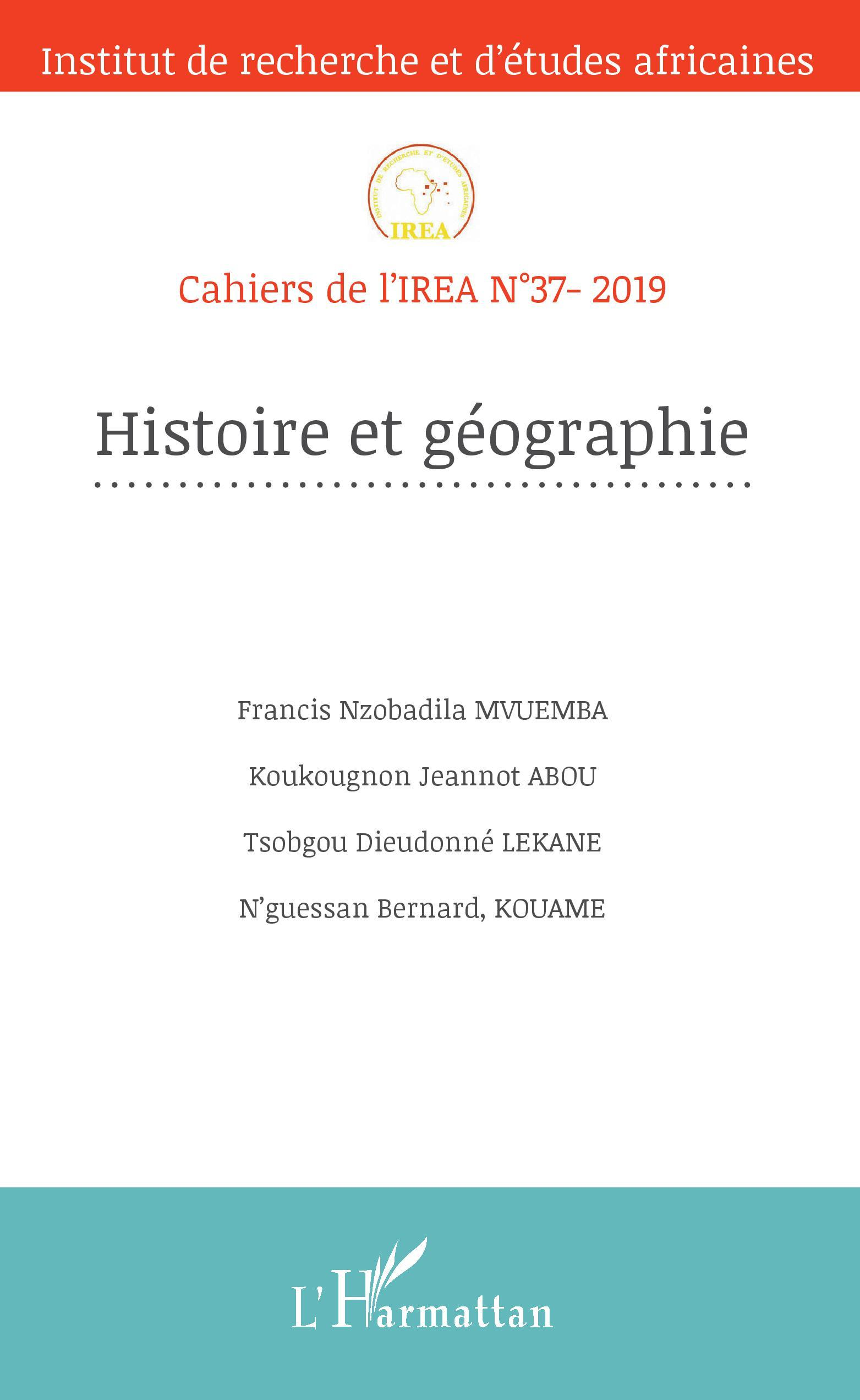 Histoire Et Geographie - Vol37