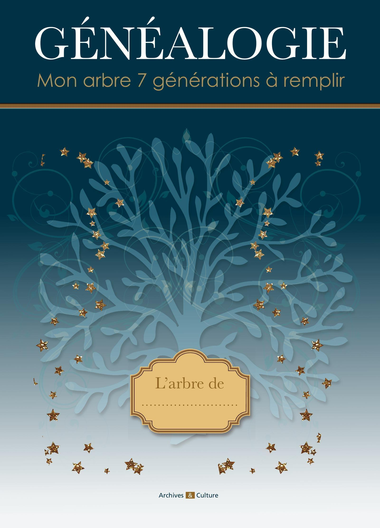 Genealogie - Mon Arbre 7 Generations A Remplir