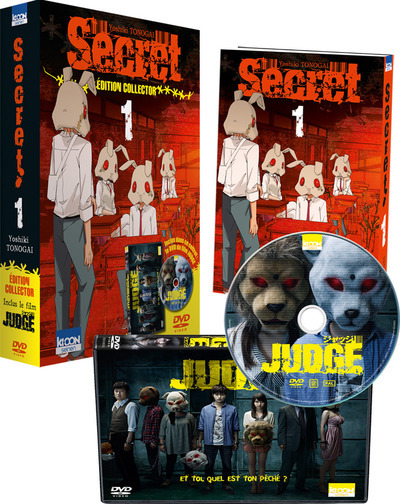 Secret T01 - Pack Collector Avec Dvd Film Judge - Vol01