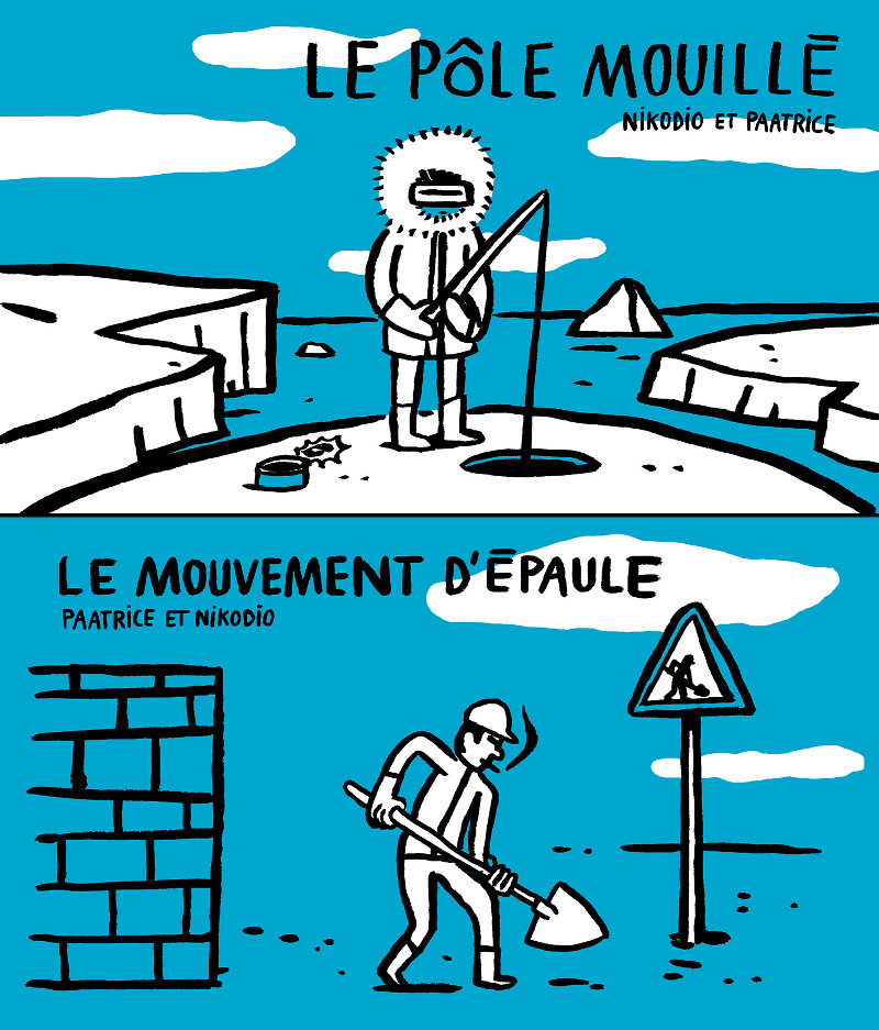 Flip-Fables De Flblb (Flip-Books) - Le Mouvement D'Epaule / Le Pole Mouille