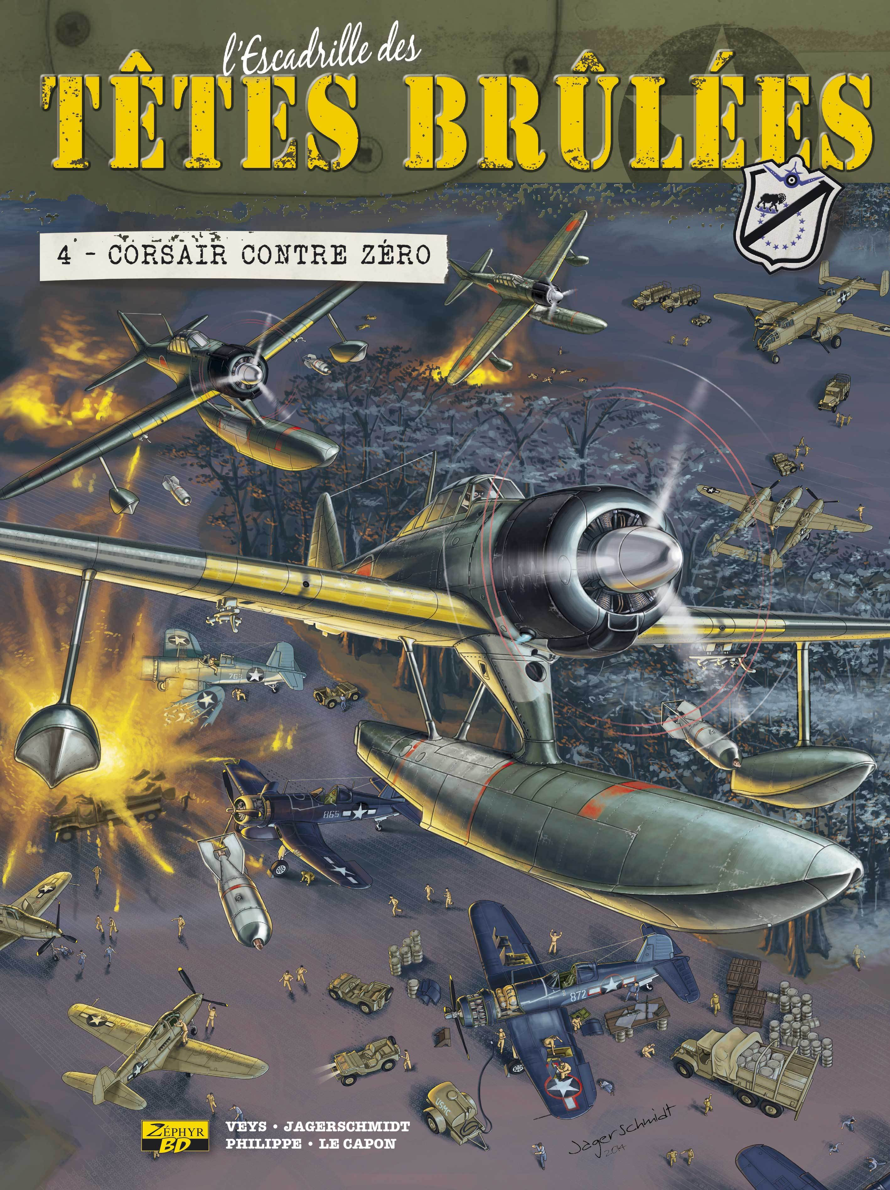 L'Escadrille Des Tetes Brulees - Tome 4 - Corsair Contre Zero