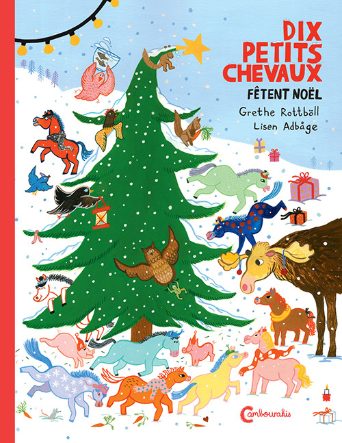 Dix Petits Chevaux Fetent Noel