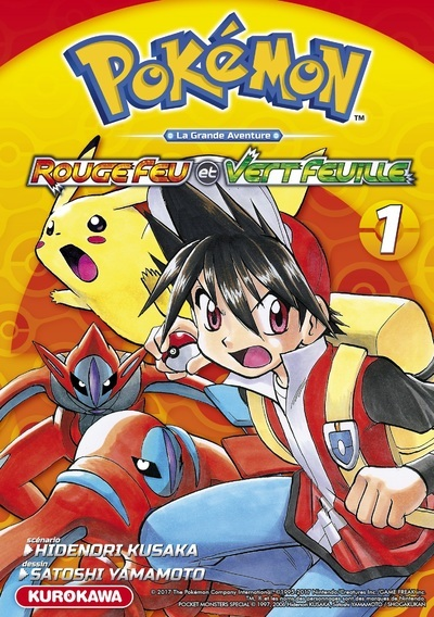 Pokemon Rouge Feu Et Vert Feuille/Emeraude - Tome 1 - Vol01