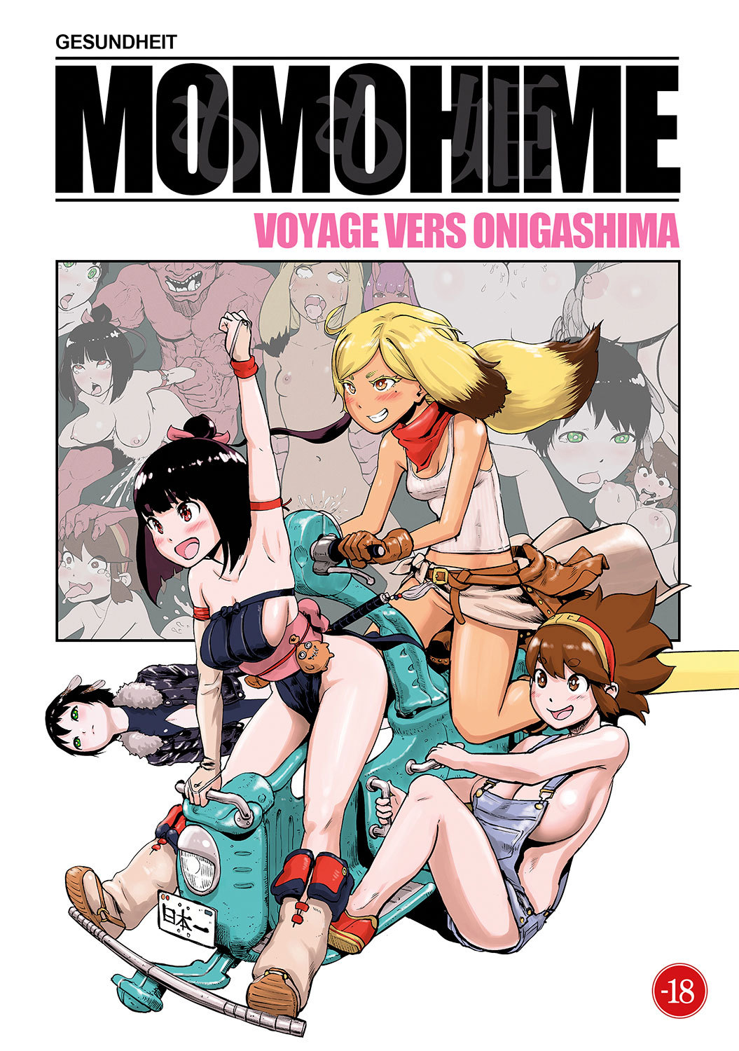 Momohime : Voyage Vers Onigashima (Hentai)