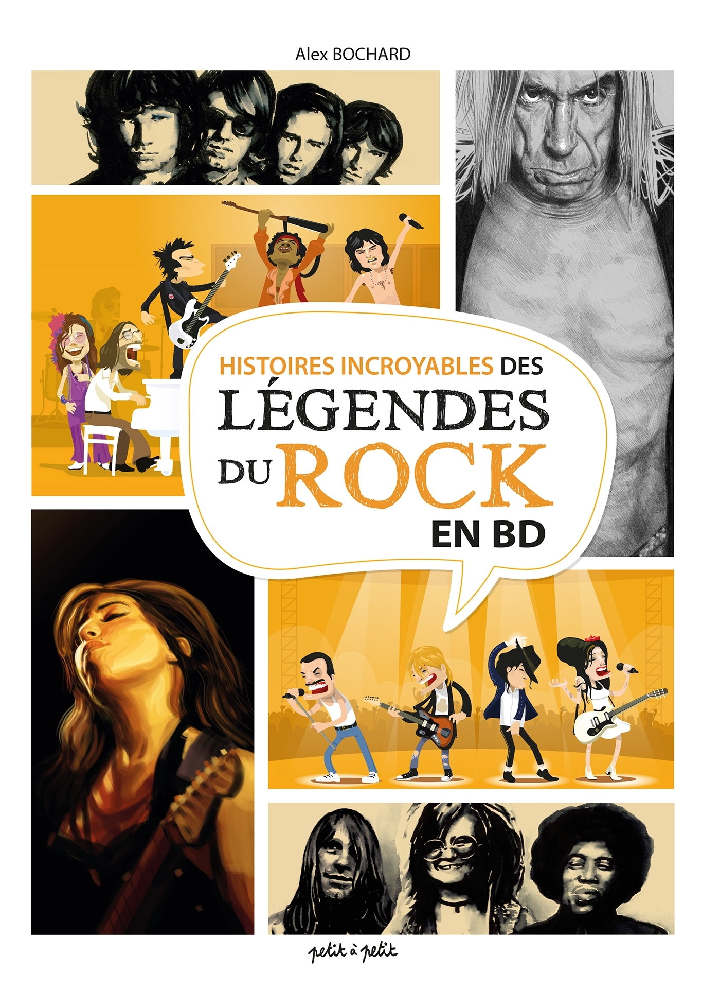 Docu-Bd - Histoires Incroyables Des Legendes Du Rock En Bd