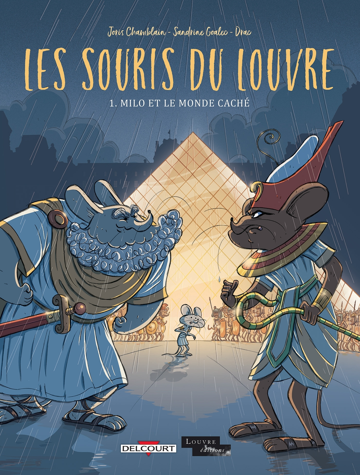 Les Souris Du Louvre T01 - Milo Et Le Monde Cache