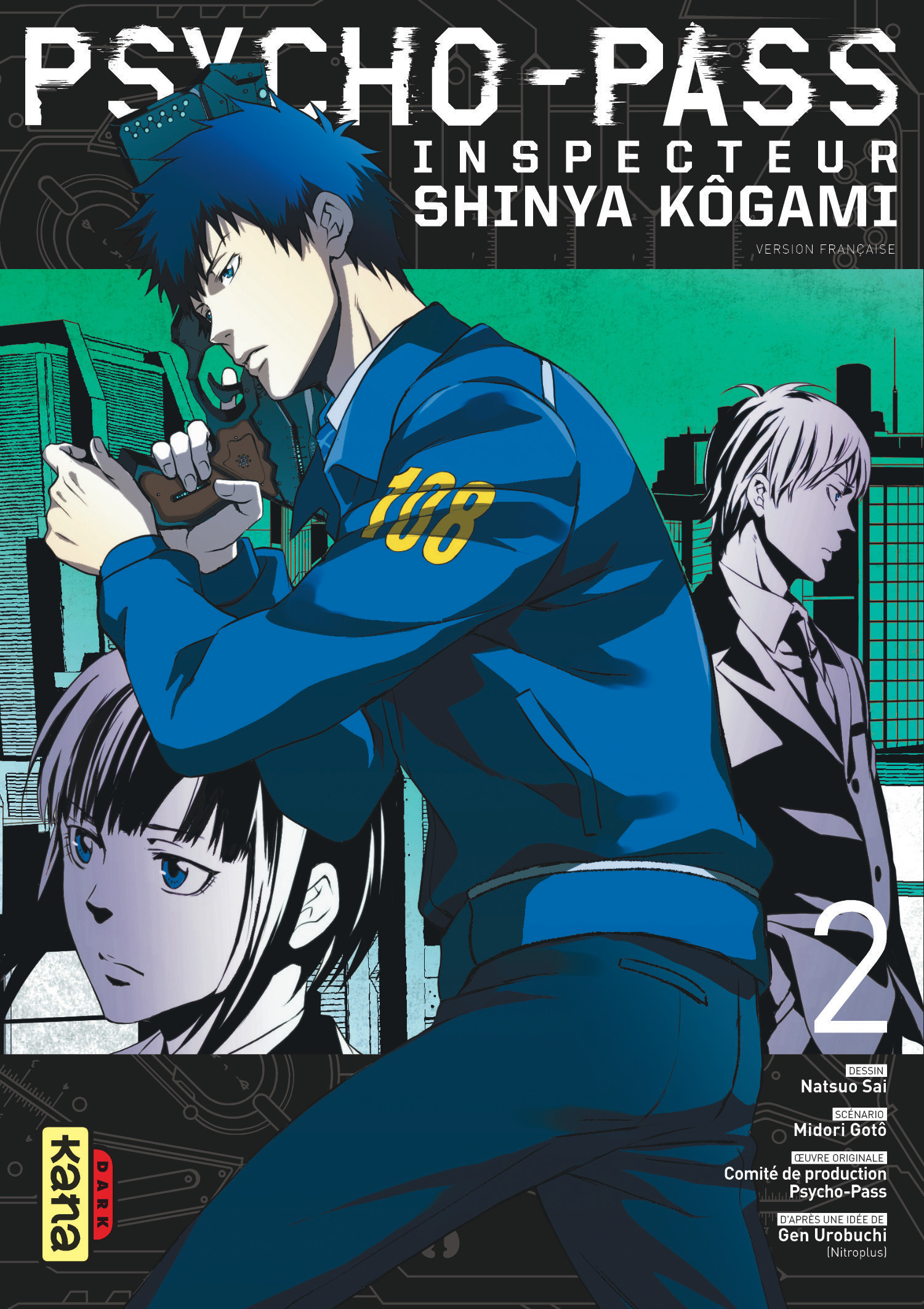 Psycho-Pass Inspecteur Shinya Kogami - Tome 2