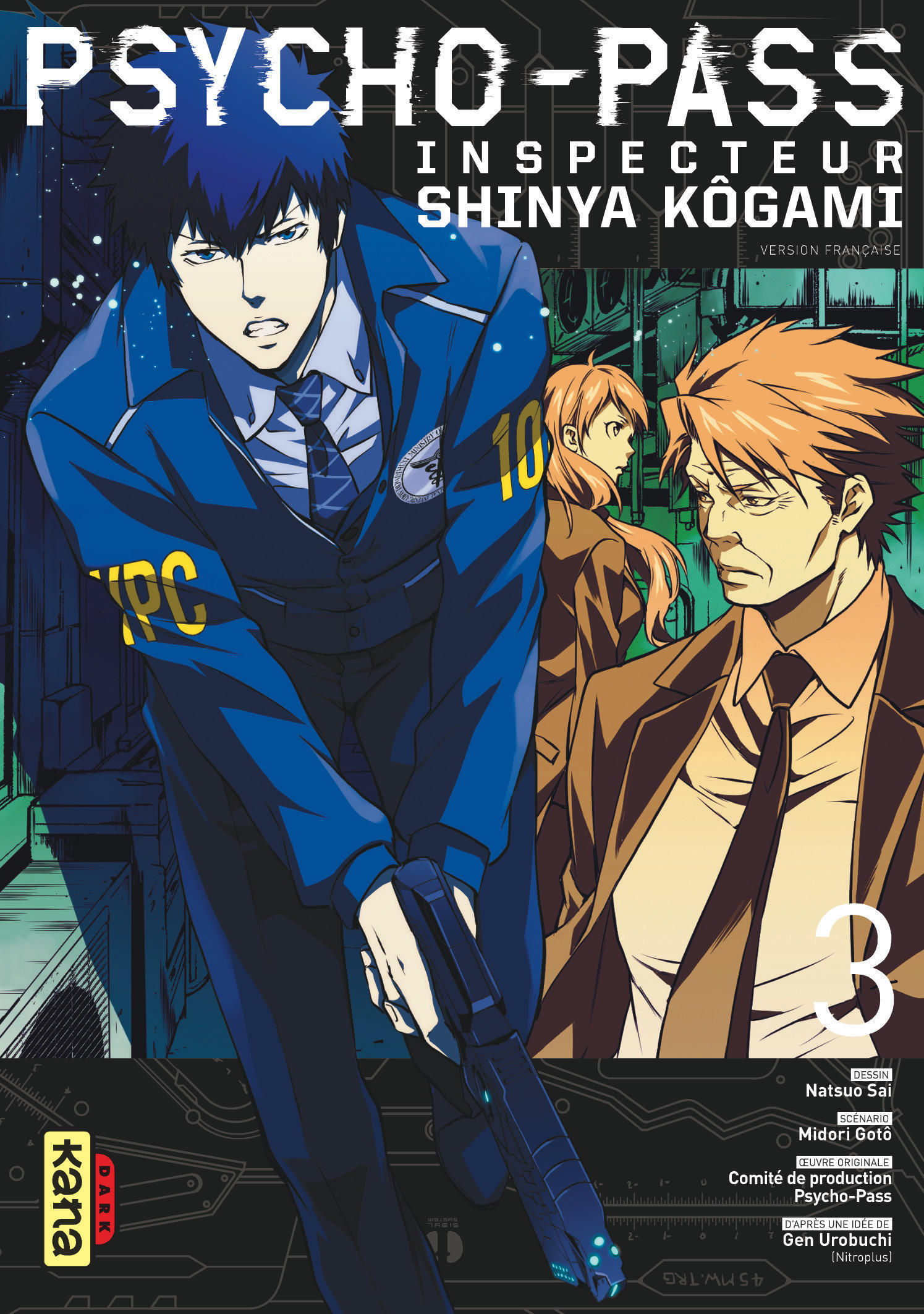 Psycho-Pass Inspecteur Shinya Kogami - Tome 3