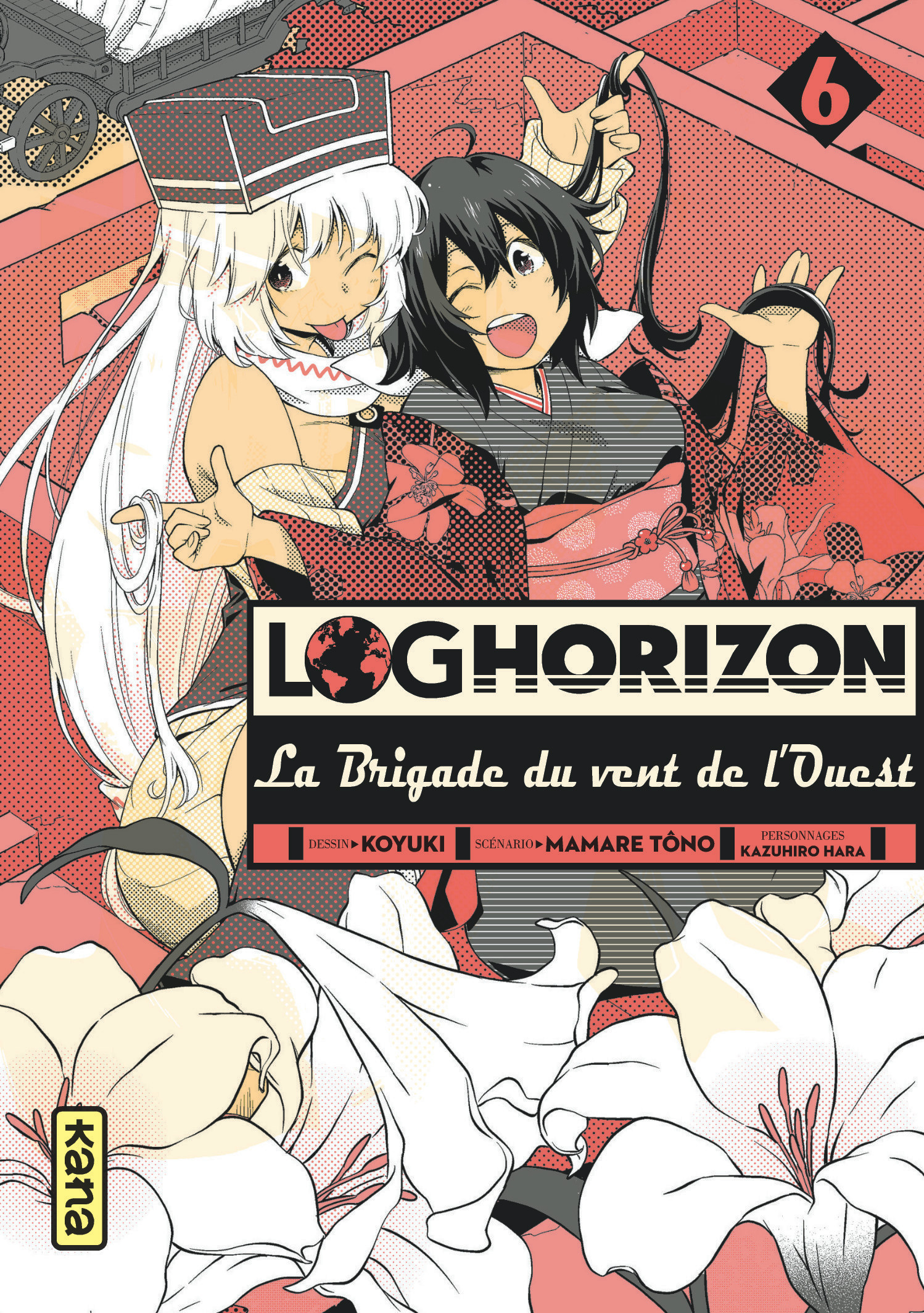 Log Horizon La Brigade Du Vent De L'Ouest - Tome 6