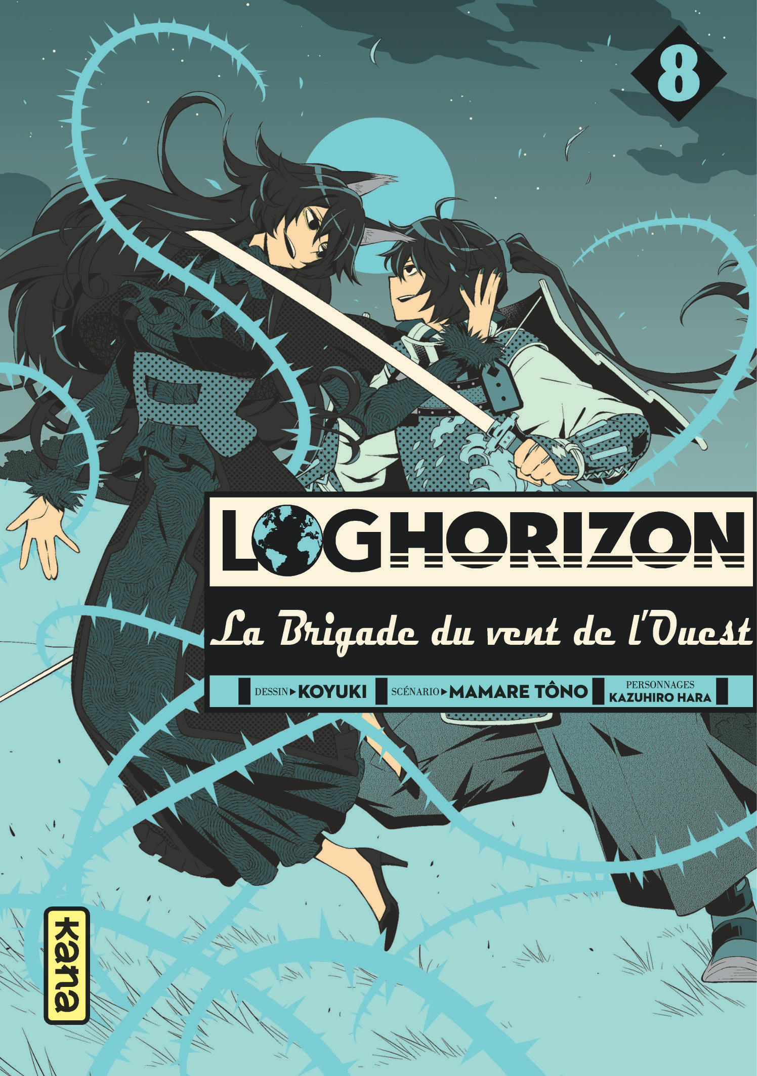 Log Horizon La Brigade Du Vent De L'Ouest - Tome 8