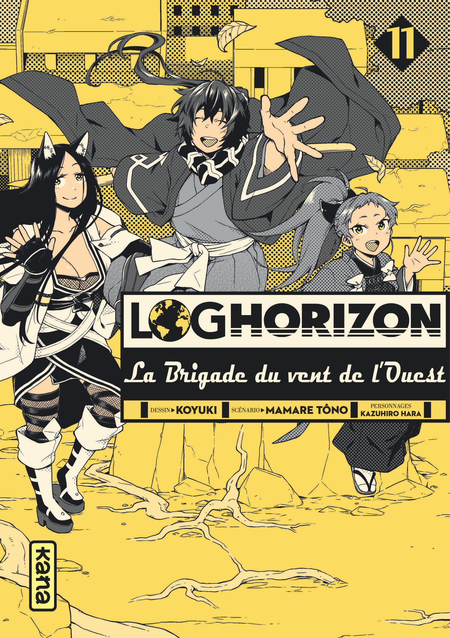 Log Horizon La Brigade Du Vent De L'Ouest - Tome 11