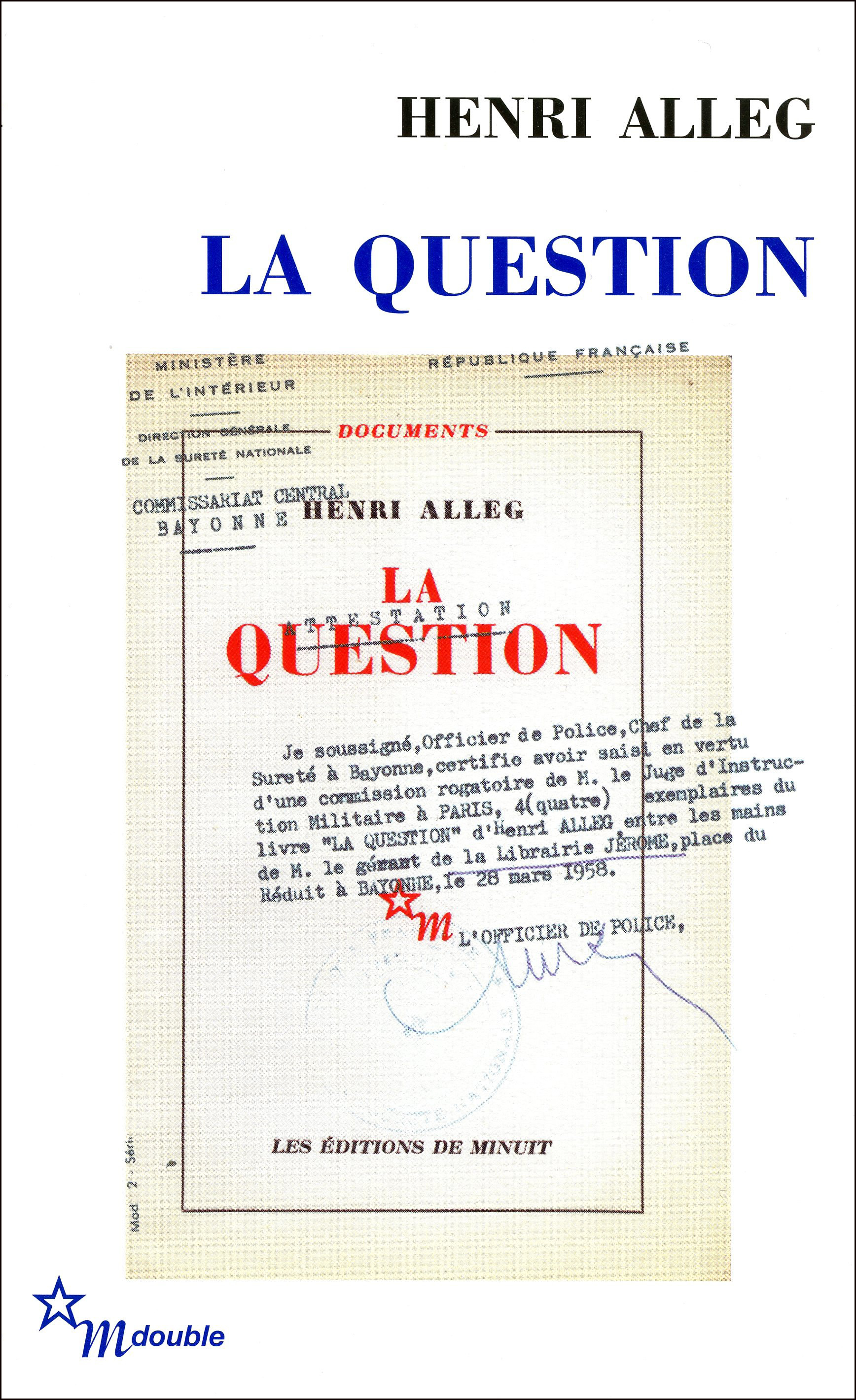 La Question                                                                                         