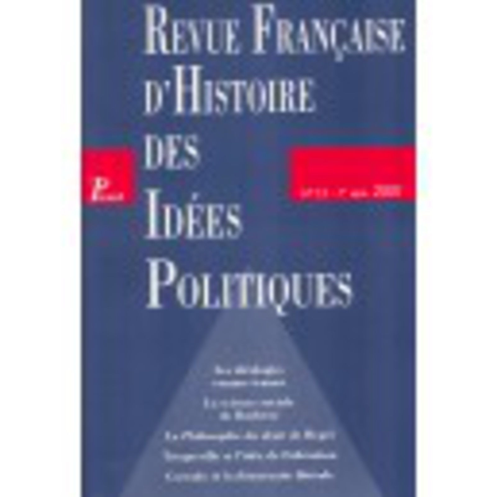 Revue Francaise D'Histoire