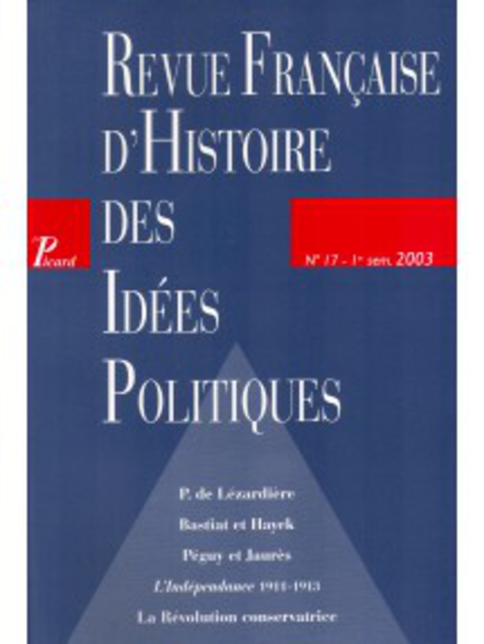 Revue Francaise D'Histoire