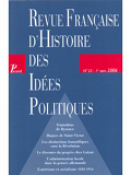 Revue Francaise D'Histoire