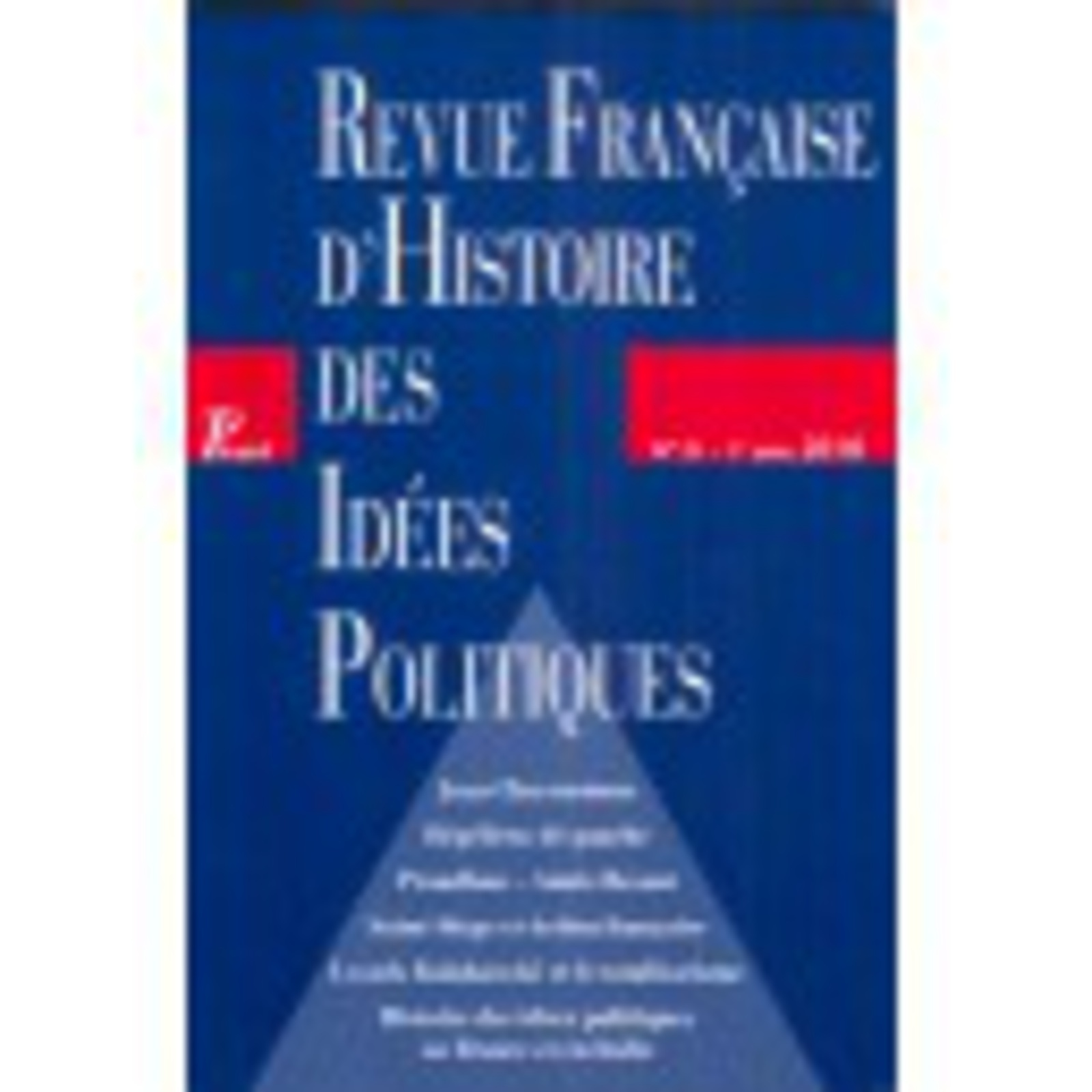 Revue Francaise D'Histoire