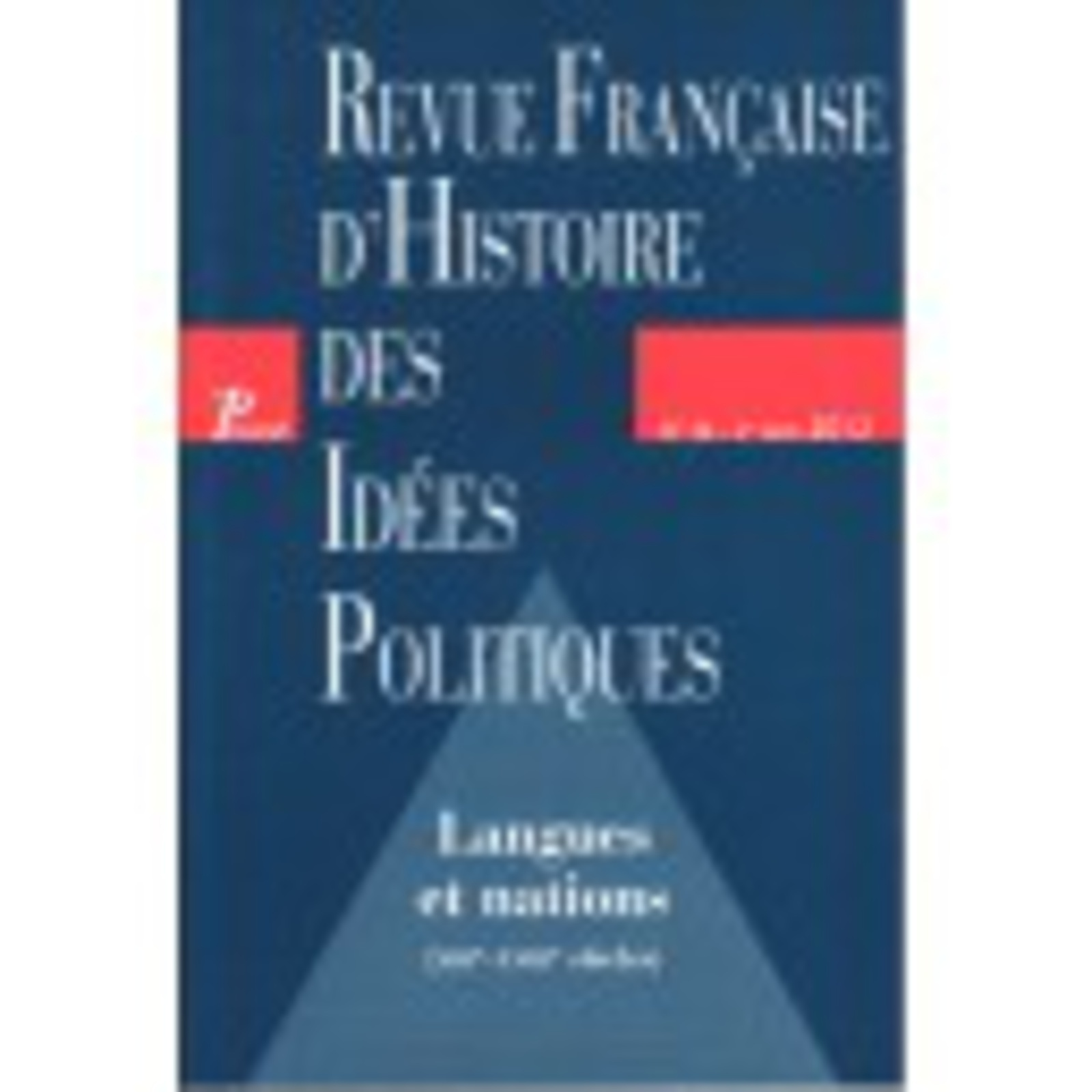 Revue Francaise D'Histoire