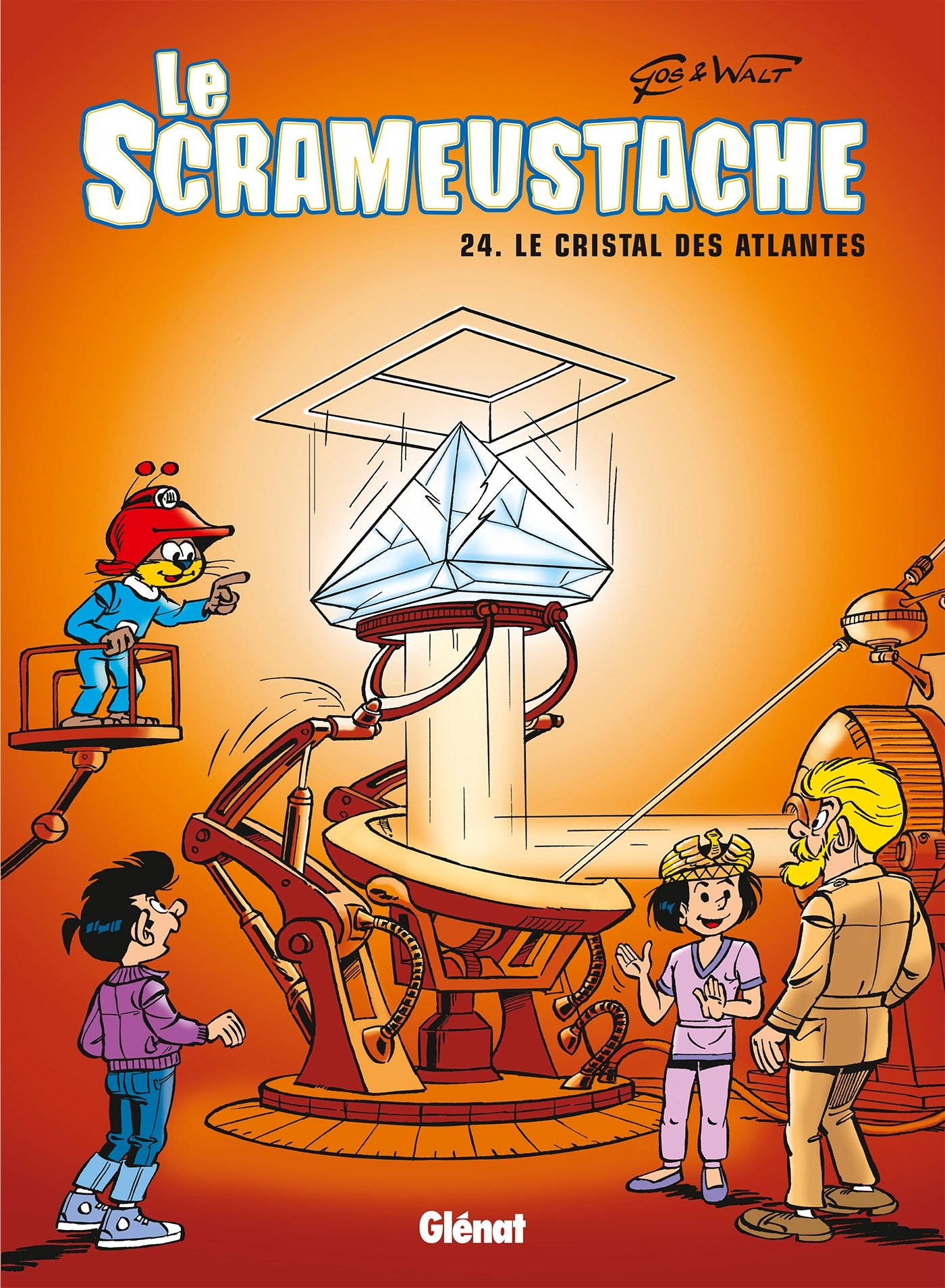 Le Scrameustache - Tome 24 - Le Cristal Des Atlantes