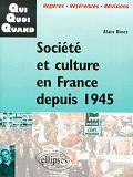 Societe Et Culture En France Depuis 1945