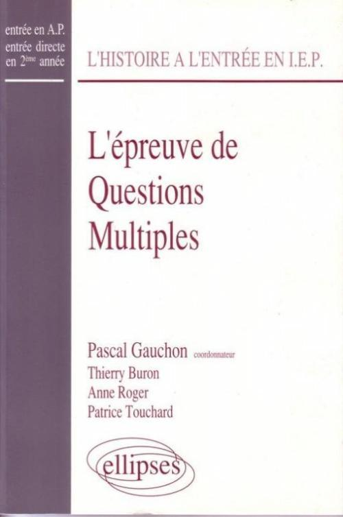 Epreuve De Questions Multiples (L')