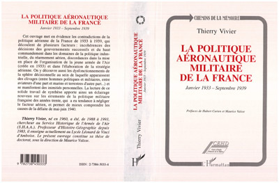 La Politique Aeronautique Militaire De La France - Janvier 1933 - Septembre 1939